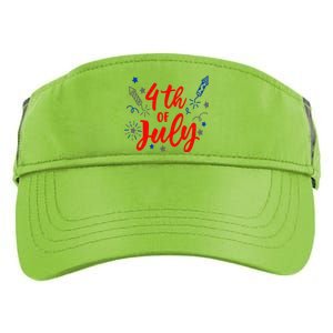 4th Of July Independence Day Celebration Adult Drive Performance Visor