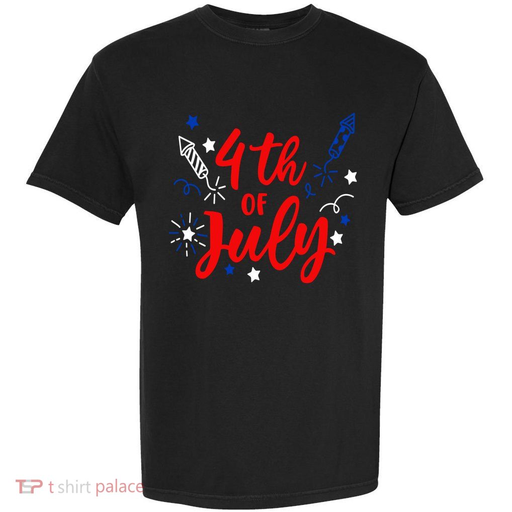 4th Of July Independence Day Celebration Garment-Dyed Heavyweight T-Shirt