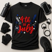 4th Of July Independence Day Celebration Cooling Performance Crew T-Shirt