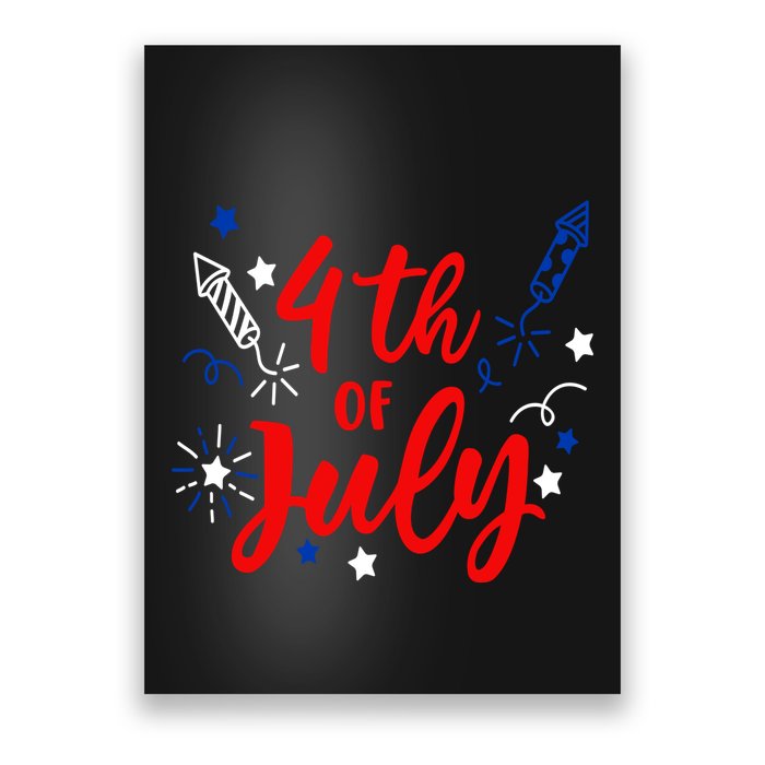 4th Of July Independence Day Celebration Poster