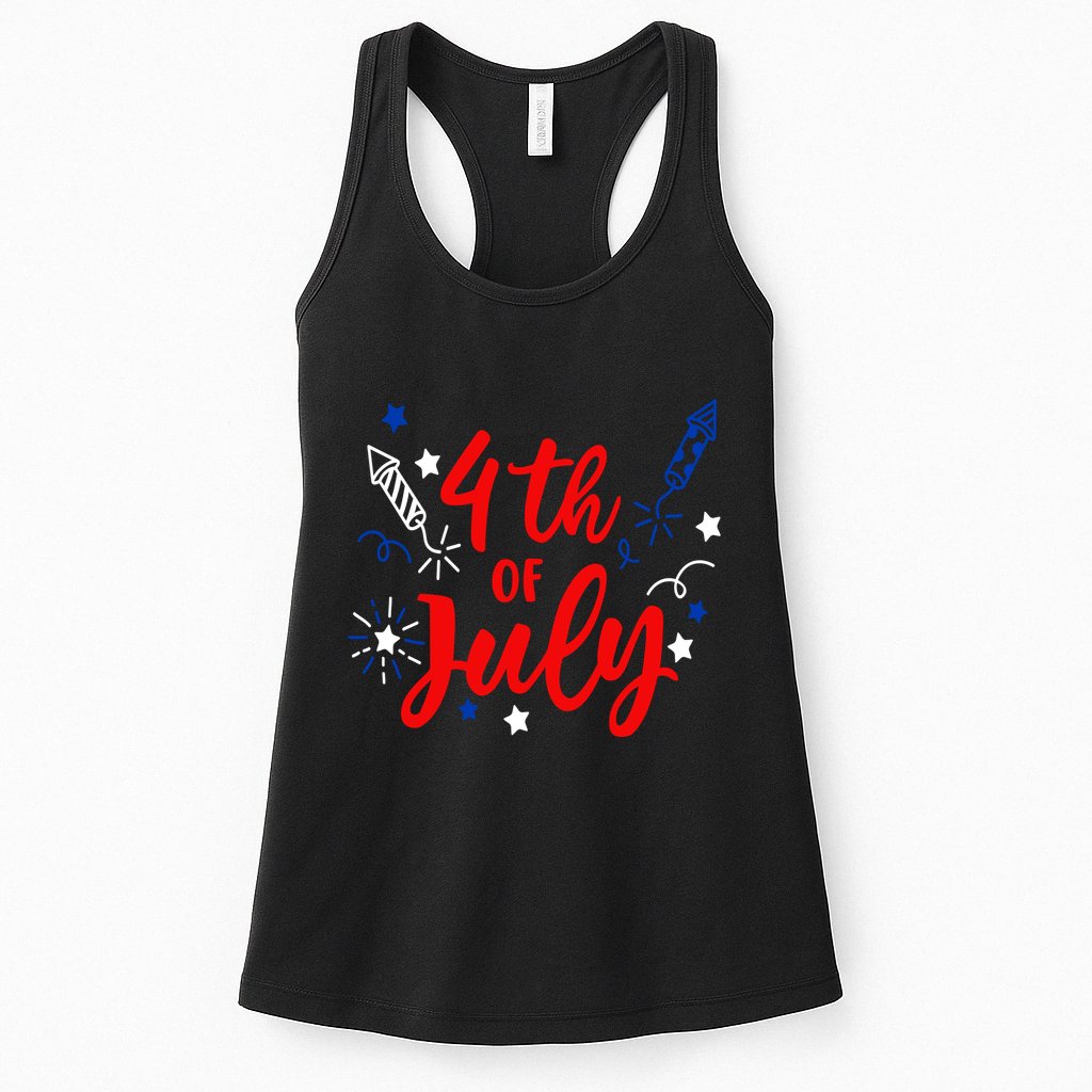 4th Of July Independence Day Celebration Womens Tank Top