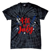 4th Of July Independence Day Celebration Tie-Dye T-Shirt