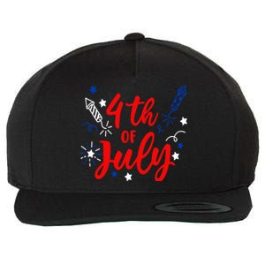 4th Of July Independence Day Celebration Wool Snapback Cap