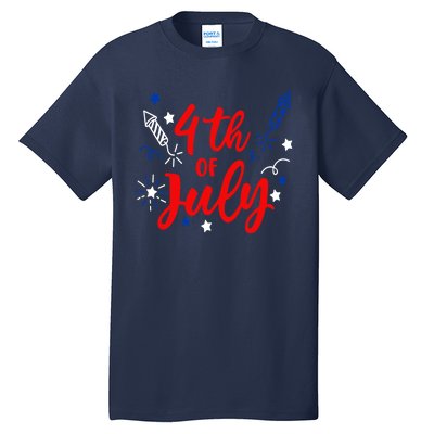 4th Of July Independence Day Celebration Tall T-Shirt