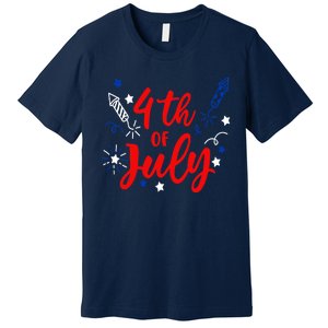 4th Of July Independence Day Celebration Premium T-Shirt