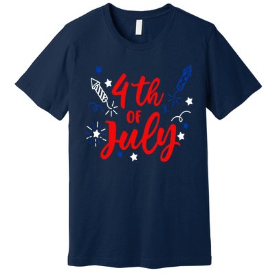 4th Of July Independence Day Celebration Premium T-Shirt