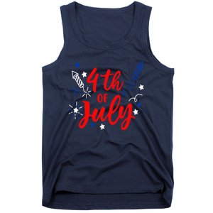 4th Of July Independence Day Celebration Tank Top