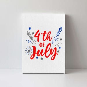 4th Of July Independence Day Celebration Canvas