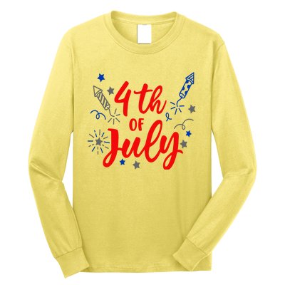 4th Of July Independence Day Celebration Long Sleeve Shirt