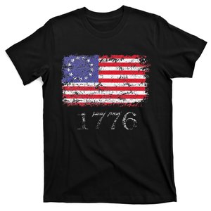 4th Of July American Flag Betsy Ross 1776 T-Shirt