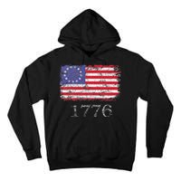 4th Of July American Flag Betsy Ross 1776 Tall Hoodie