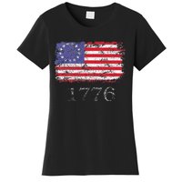 4th Of July American Flag Betsy Ross 1776 Women's T-Shirt