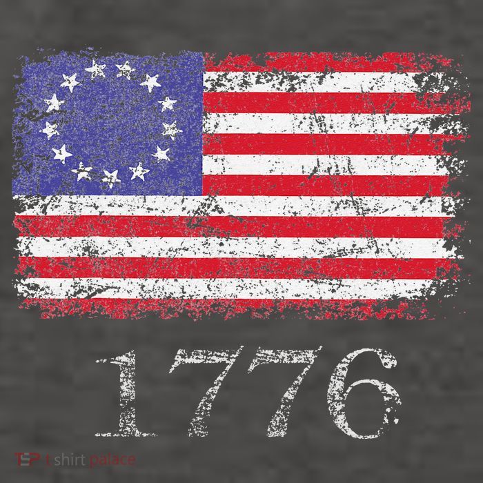 4th Of July American Flag Betsy Ross 1776 Vector Backpack