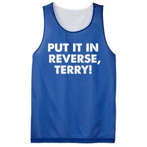 4th Of July Put It In Reverse Terry! Back It Up Gift Mesh Reversible Basketball Jersey Tank