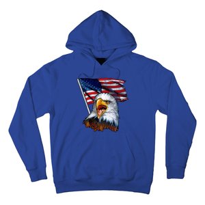 4th Of July Eagle American Flag Hoodie