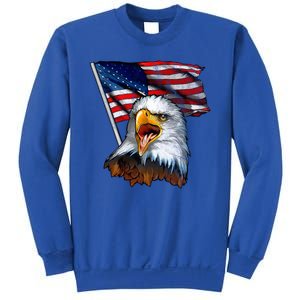 4th Of July Eagle American Flag Sweatshirt