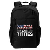 4th of July Merica and Titties Backpack