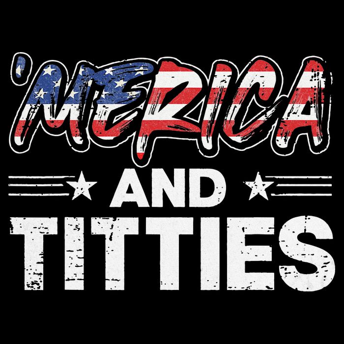 4th of July Merica and Titties Backpack