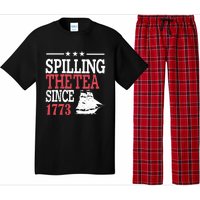 4th Of July Spilling The Tea Since 1773 Pajama Set