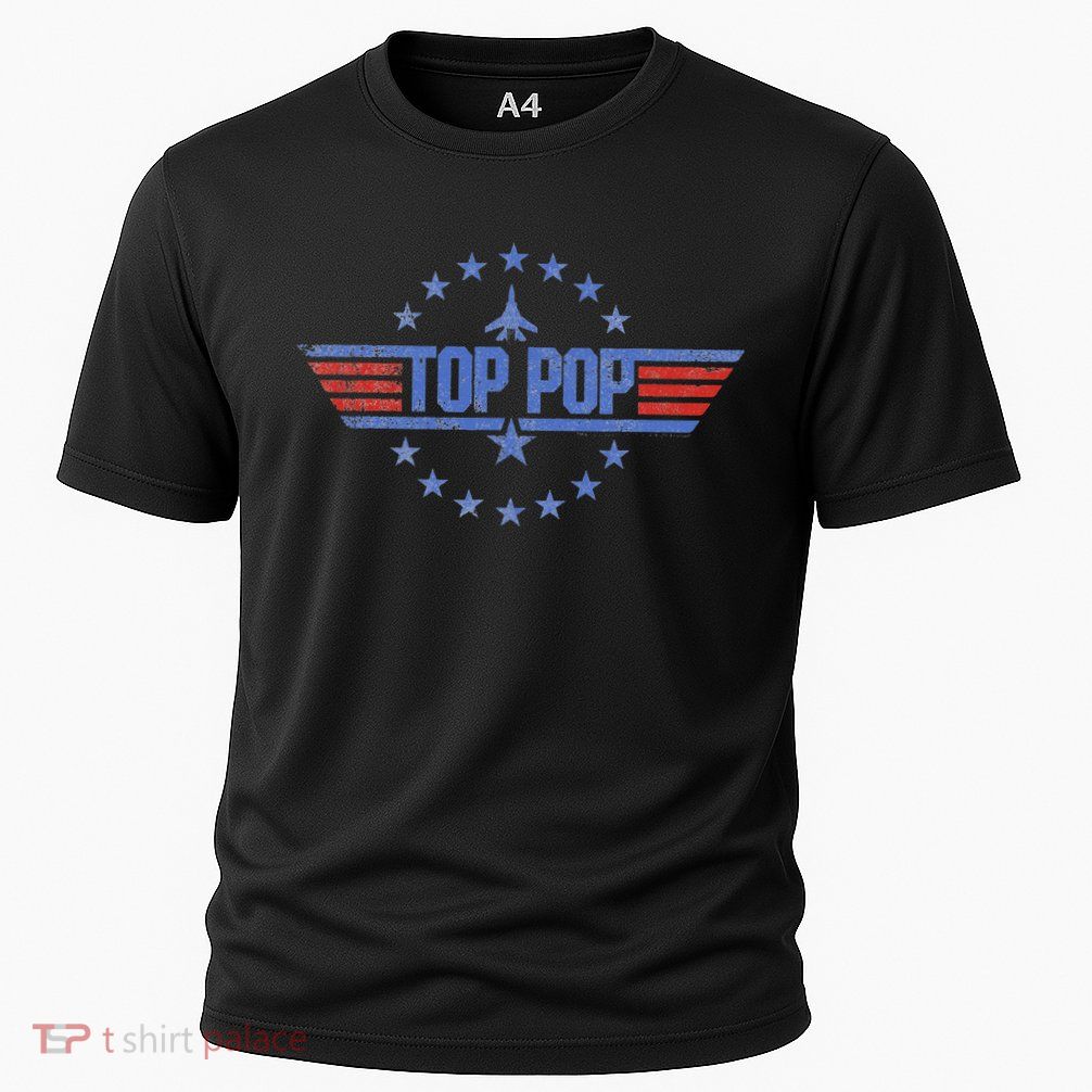 4th Of July Funny Family Patriotic Top Pop Fathers Day Performance Shirt