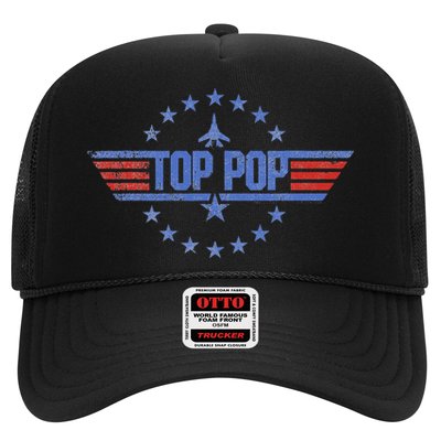 4th Of July Funny Family Patriotic Top Pop Fathers Day Trucker Hat