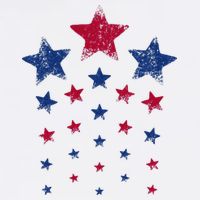 4th of July  Cute USA Patriotic Stars Doggie Tank