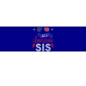 4th Of July All American Sis Tee Family Matching Sunglasses Gift Bumper Sticker