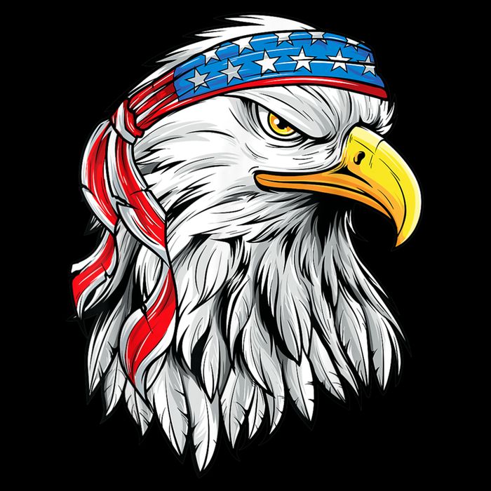 4th Of July Patriotic Eagle American Flag Impact Tech Backpack