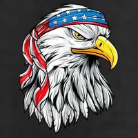 4th Of July Patriotic Eagle American Flag 11oz C Handle Ceramic Mug