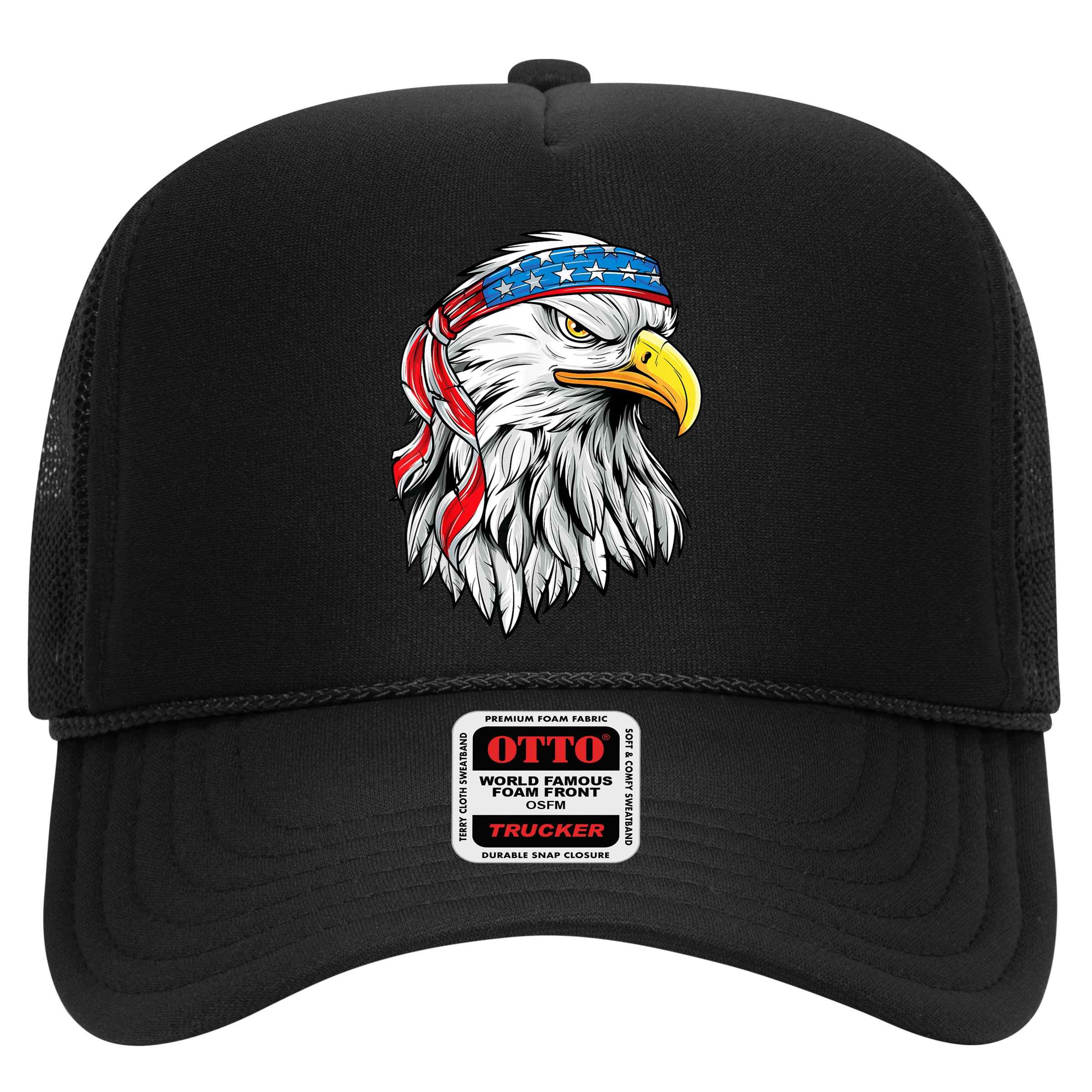 4th Of July Patriotic Eagle American Flag Hat