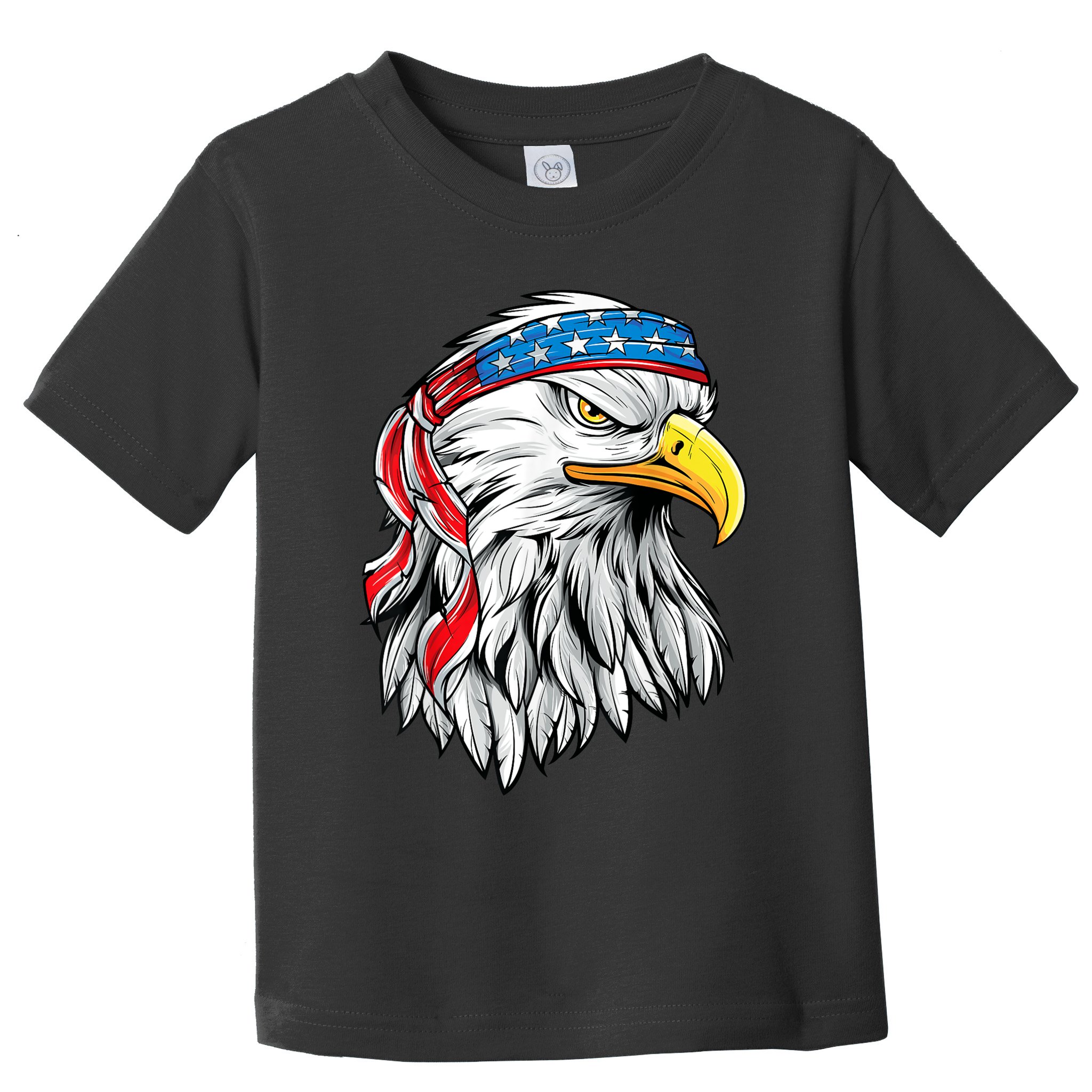 4th Of July Patriotic Eagle American Flag Toddler T-Shirt