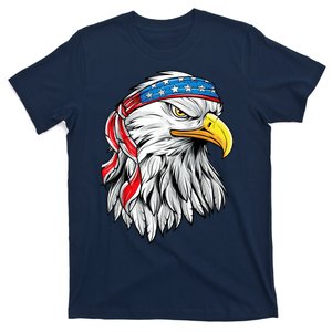 4th Of July Patriotic Eagle American Flag T-Shirt