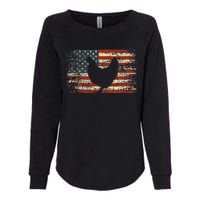 4th of July Chicken Patriotic American Flag Wo Womens California Wash Sweatshirt