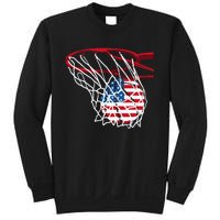 4th Of July American Patriotic Basketball Independence Day US Flag Gift Sweatshirt