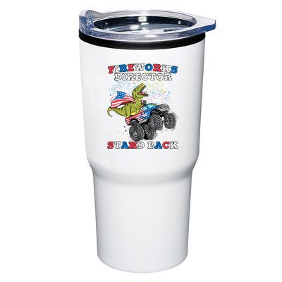 4th of July Fireworks Director T Rex Monster Truck Tumbler