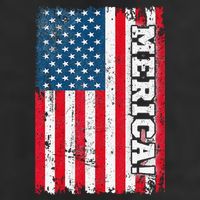 4th of July US Independence American Flag Patriotic 7 Panel Mesh Trucker Snapback Hat