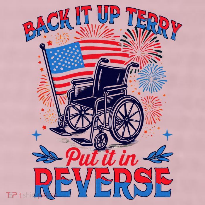 4th Of July Veteran Back Its Up Terry Put Its In Reverse 25L Jumbo Tote