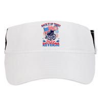 4th Of July Veteran Back Its Up Terry Put Its In Reverse Adult Drive Performance Visor