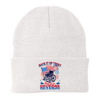 4th Of July Veteran Back Its Up Terry Put Its In Reverse Beanie
