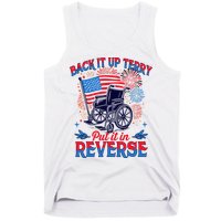 4th Of July Veteran Back Its Up Terry Put Its In Reverse Tank Top