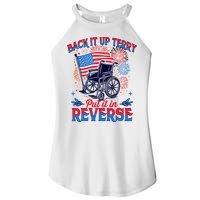 4th Of July Veteran Back Its Up Terry Put Its In Reverse Women's Perfect Tri Rocker Tank