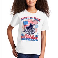 4th Of July Veteran Back Its Up Terry Put Its In Reverse Kids T-Shirt