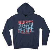 4th Of July Labor And Delivery Nurse American Land D Nurse Hoodie