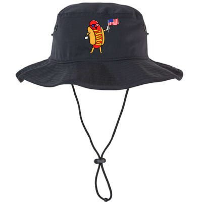 4th of July Hot Dog Hotdog 4th of July Legacy Cool Fit Booney Bucket Hat