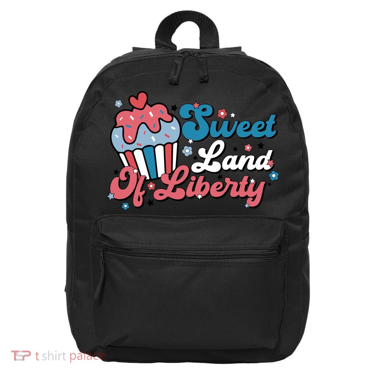 4th Of July Retro Sweet Land Of Liberty Gift 16 in Basic Backpack