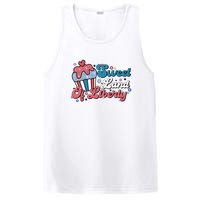 4th Of July Retro Sweet Land Of Liberty Gift PosiCharge Competitor Tank