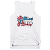 4th Of July Retro Sweet Land Of Liberty Gift Tank Top