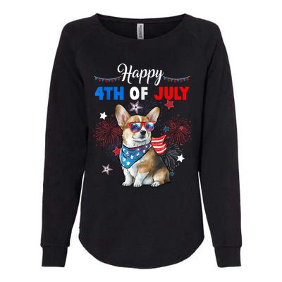 4th Of July Family Matching American Corgi Dog Lovers Kids Womens California Wash Sweatshirt