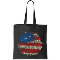 4th Of July Fireworks American Flag Design For Patriotic Celebration Bag
