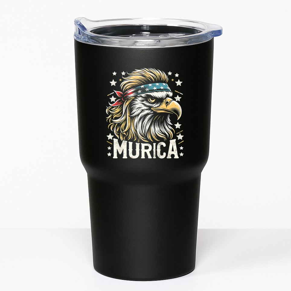 4th Of July Patriotic Funny Eagle July 4th Usa Murica Tumbler